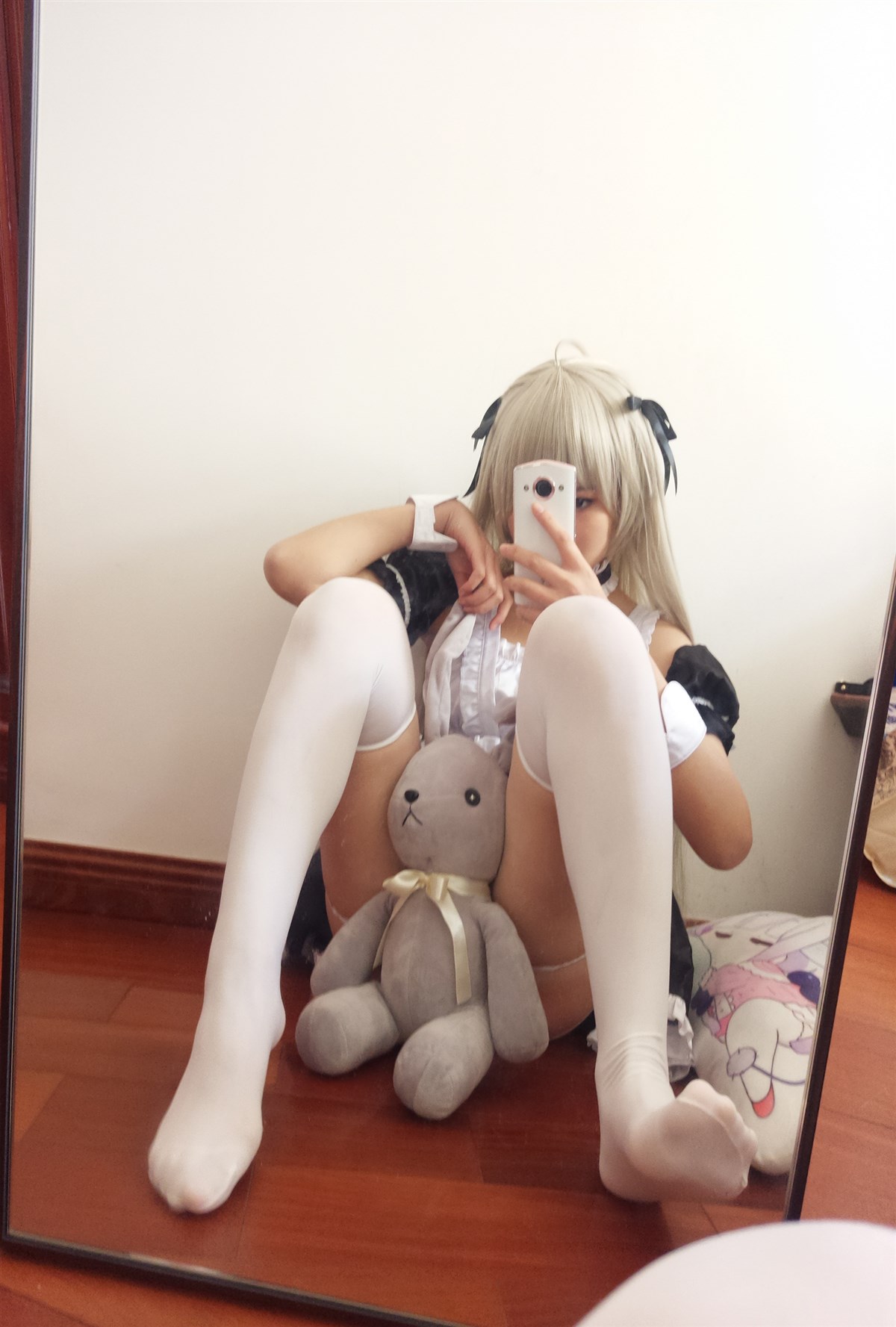 图片[3]-萌妹自拍-女仆装穹妹-COS世界