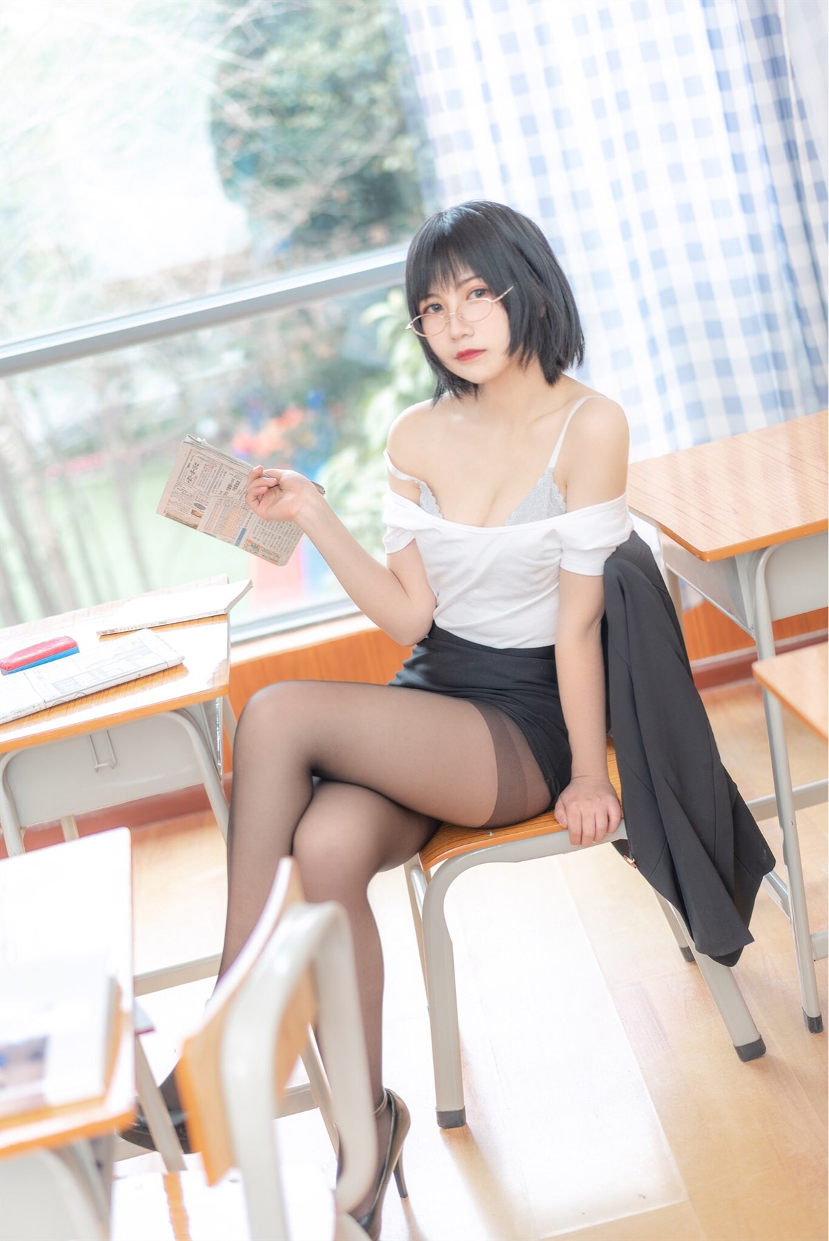 图片[4]-黑丝cosplay-COS世界