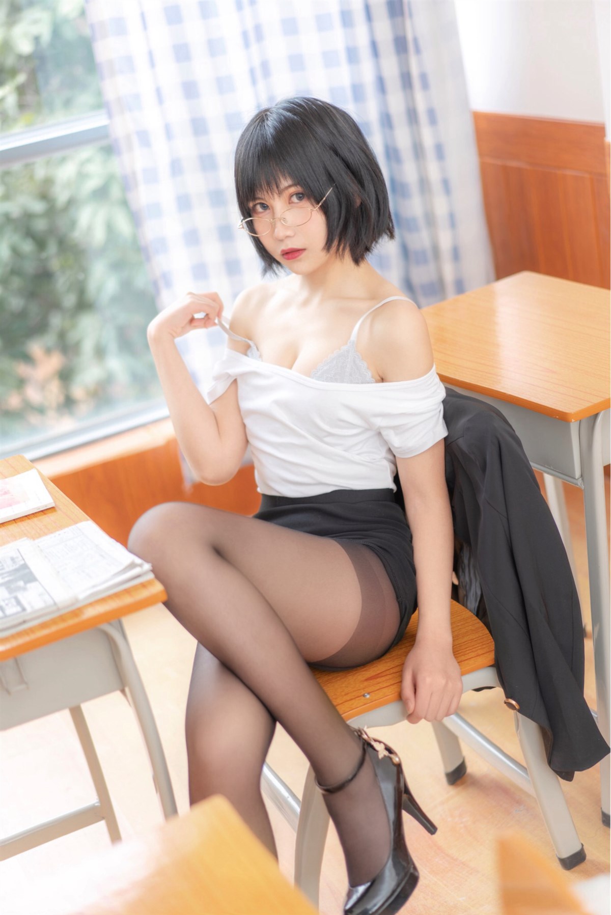 图片[3]-黑丝cosplay-COS世界