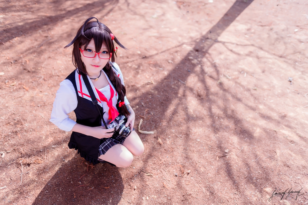 图片[4]-[小丁cosplay] – 時雨私服 (Kantai Collection)-COS世界