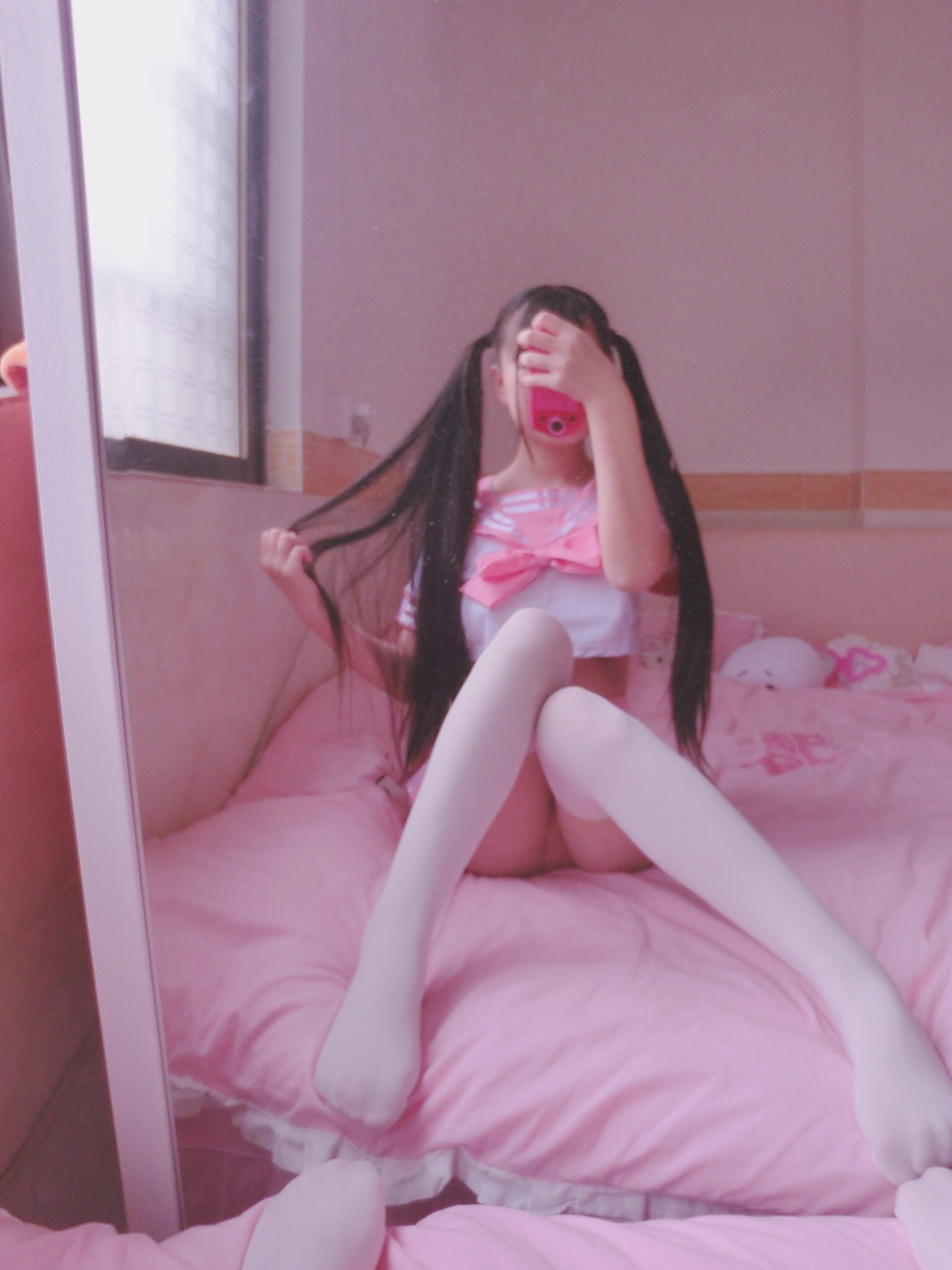 图片[5]-萌白酱jk学生制服(粉-COS世界