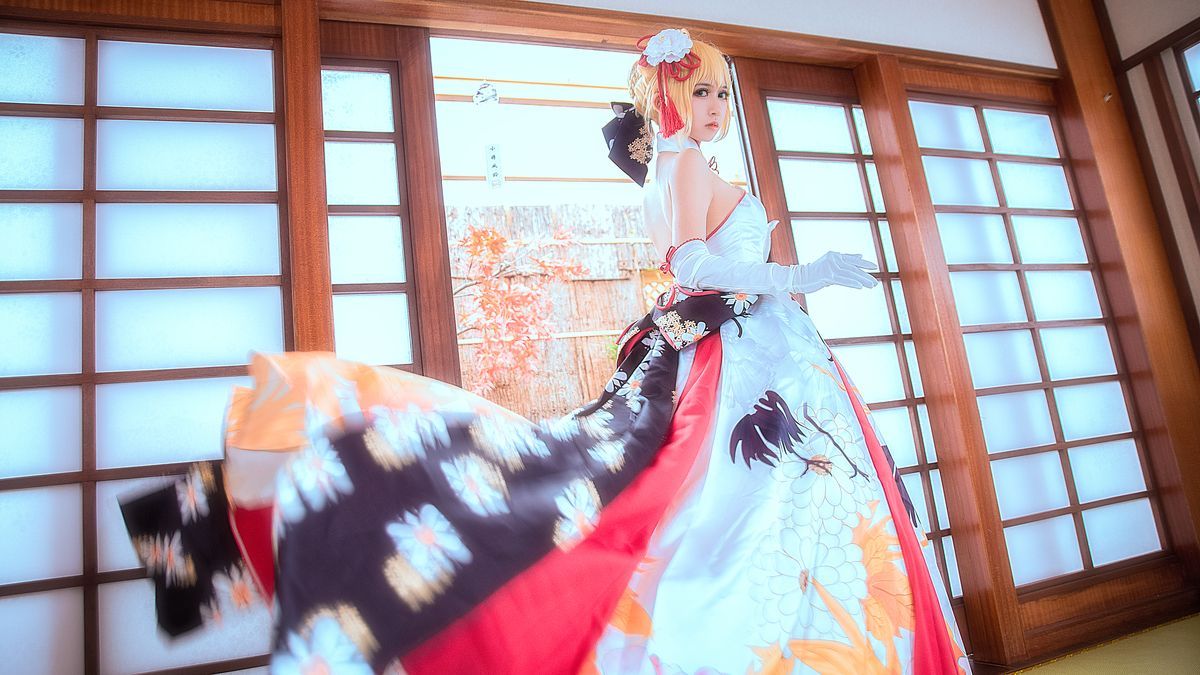 图片[3]-cosplay春日野穹旗袍-COS世界