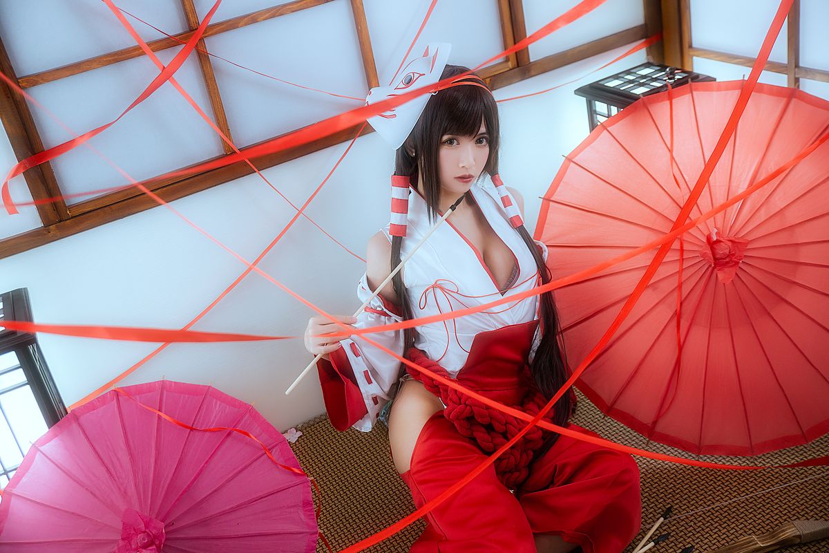 蠢沫沫-巫女-COS世界