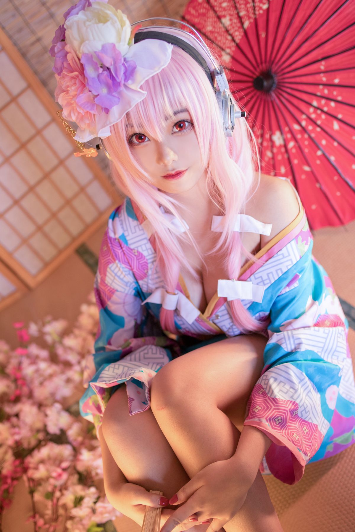 蠢沫沫-索尼子和服-COS世界
