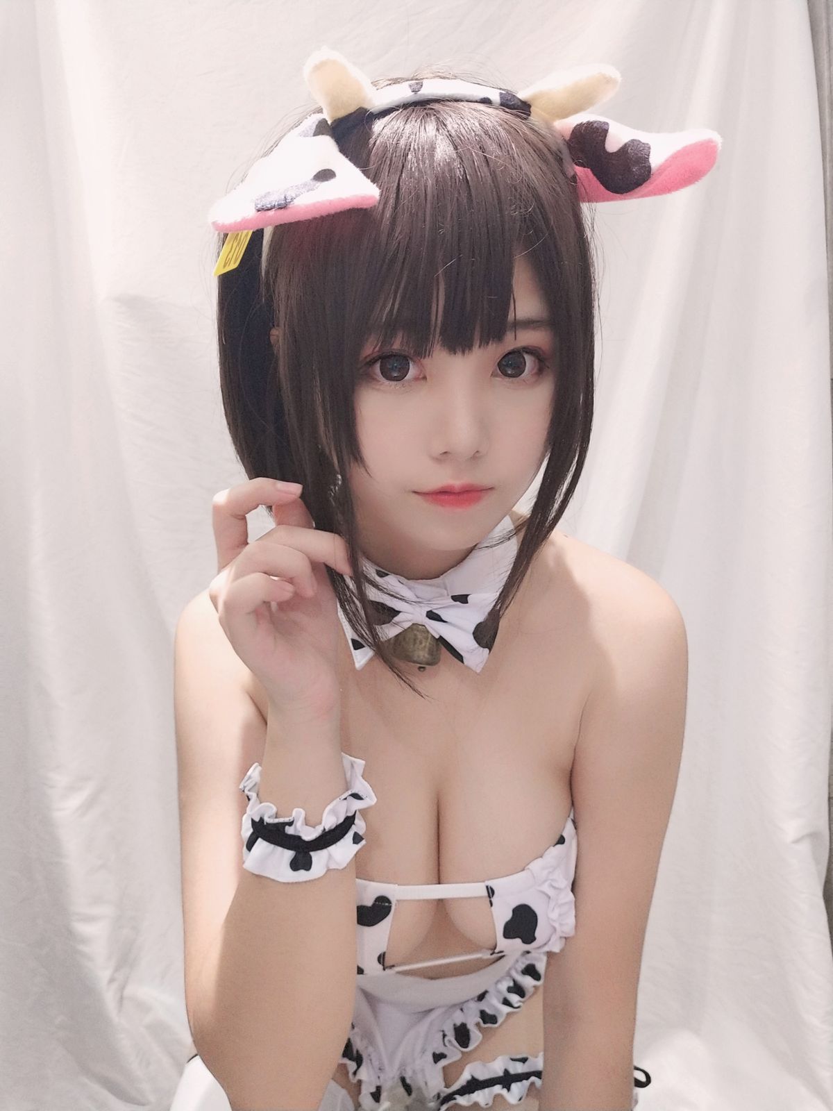 图片[3]-蠢沫沫-自拍小奶牛女仆-COS世界