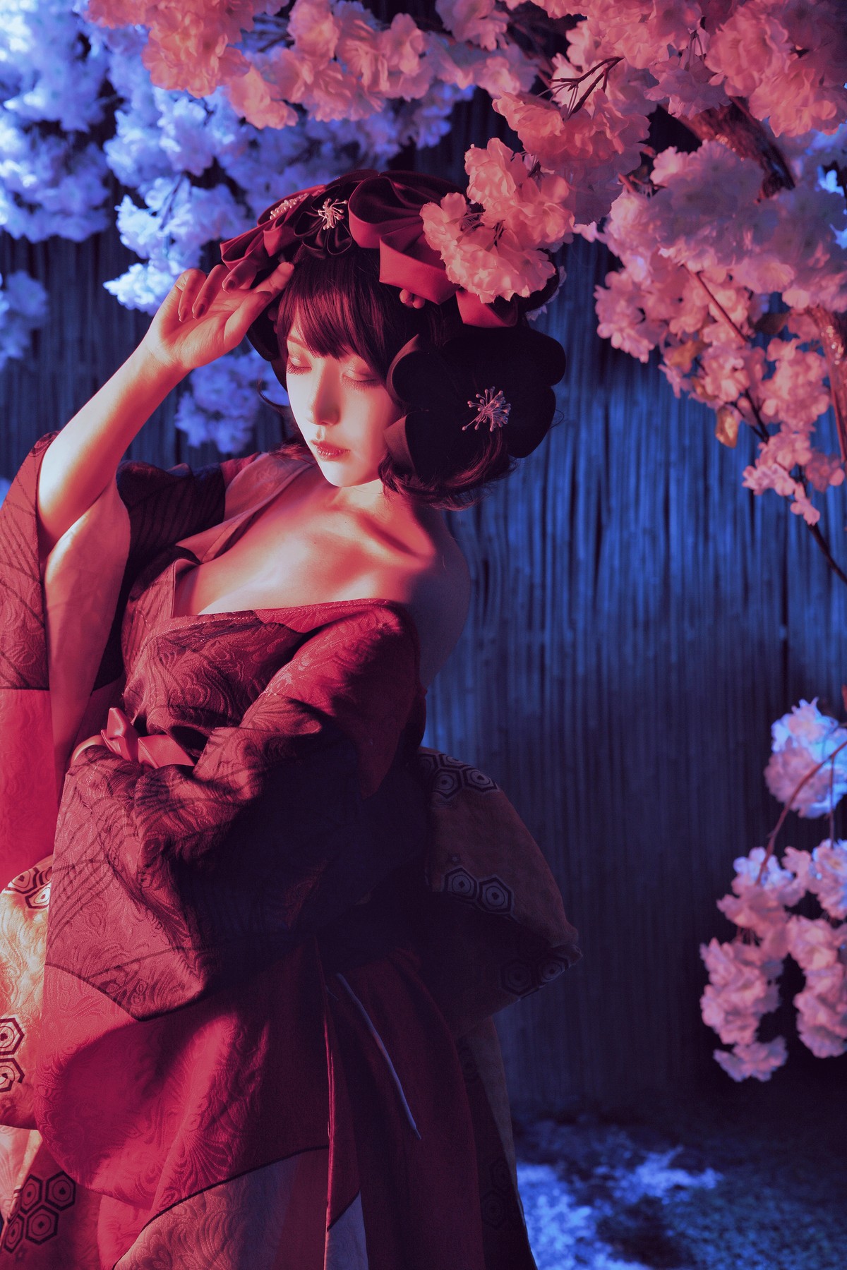 图片[4]-Shika小鹿鹿-北斋和服-COS世界