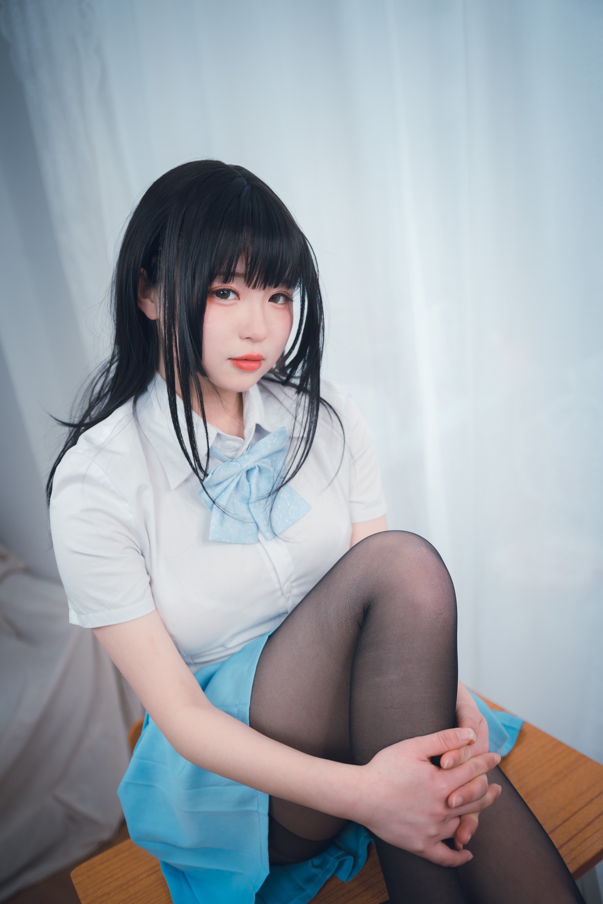 [七奈写真馆]萌萌的JK制服妹-COS世界