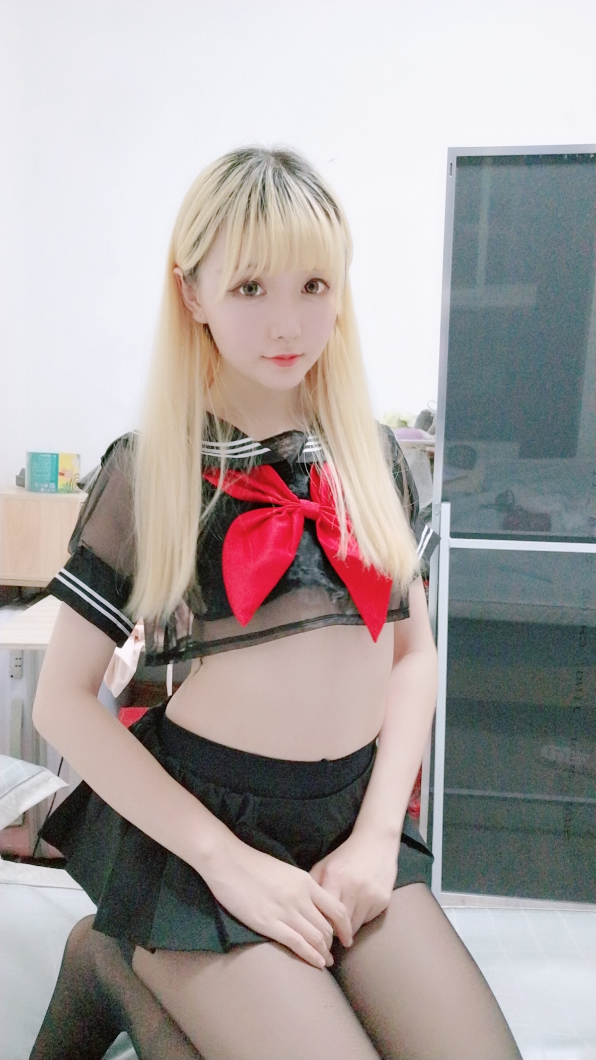 图片[4]-星之迟迟 定制 NO.016 6-28 黑制服 [68P3V-534MB]-COS世界