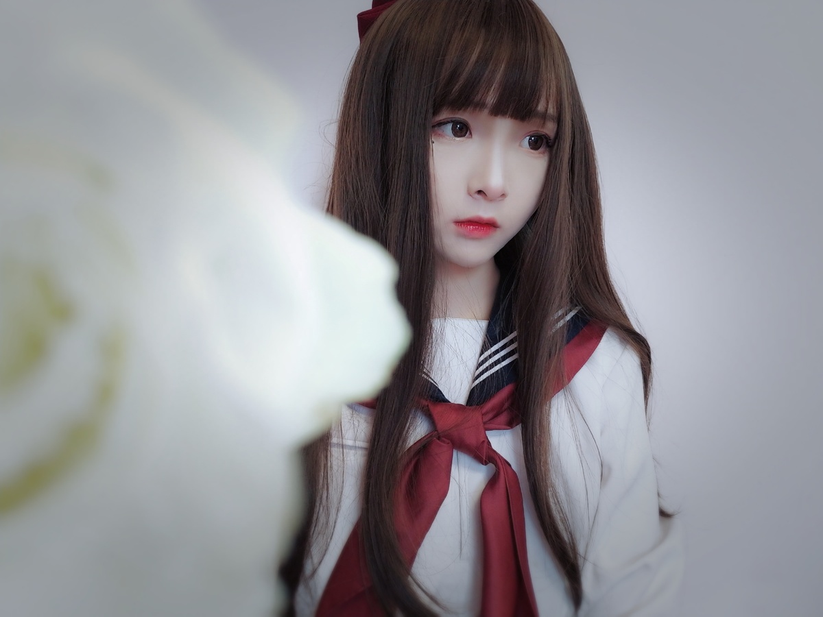 图片[3]-古川 NO.039 黑白JK [31P-85MB]-COS世界