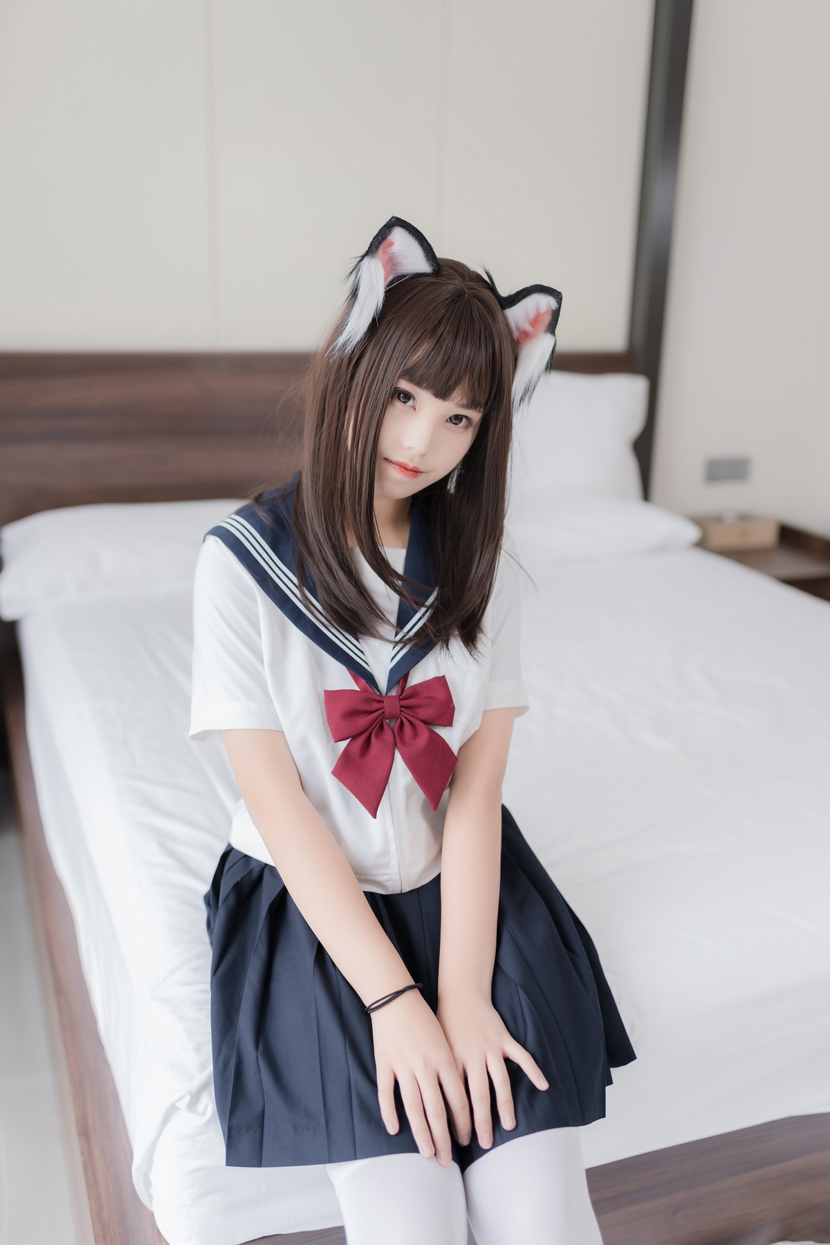 蜜汁猫裘-猫耳JK-COS世界