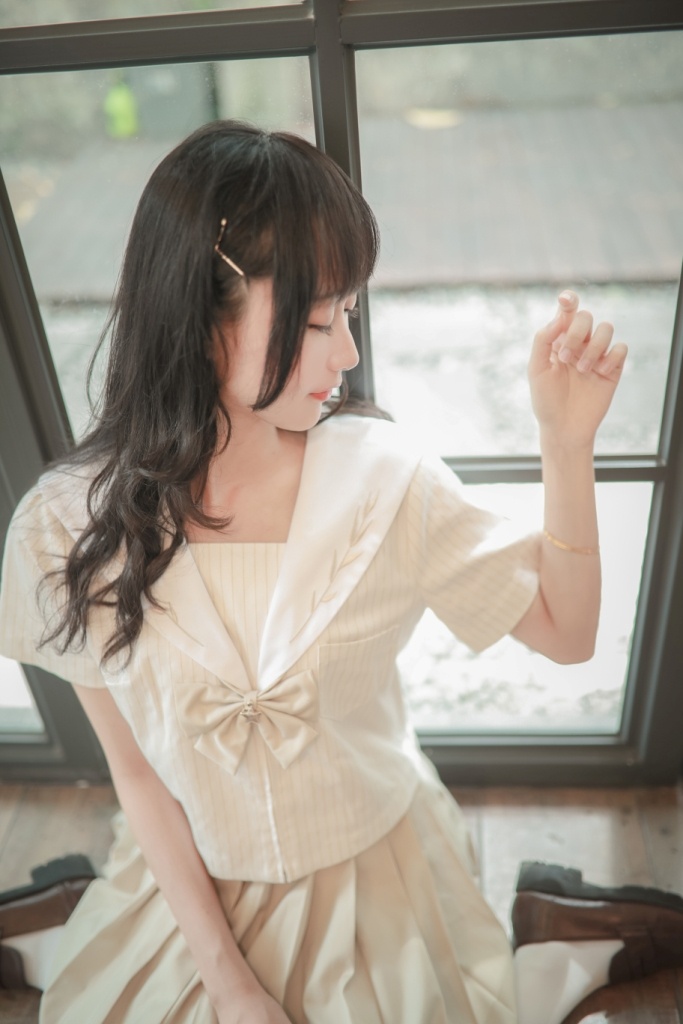 图片[3]-木绵绵OwO NO.026 水手服 [19P-5MB]-COS世界