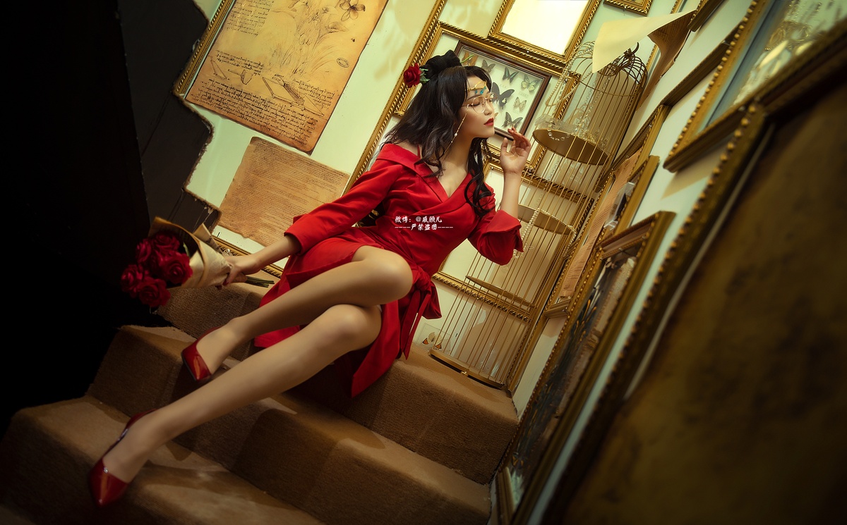 戚顾儿 - 王者荣耀 貂蝉和公孙离 [19P 161M]-COS世界