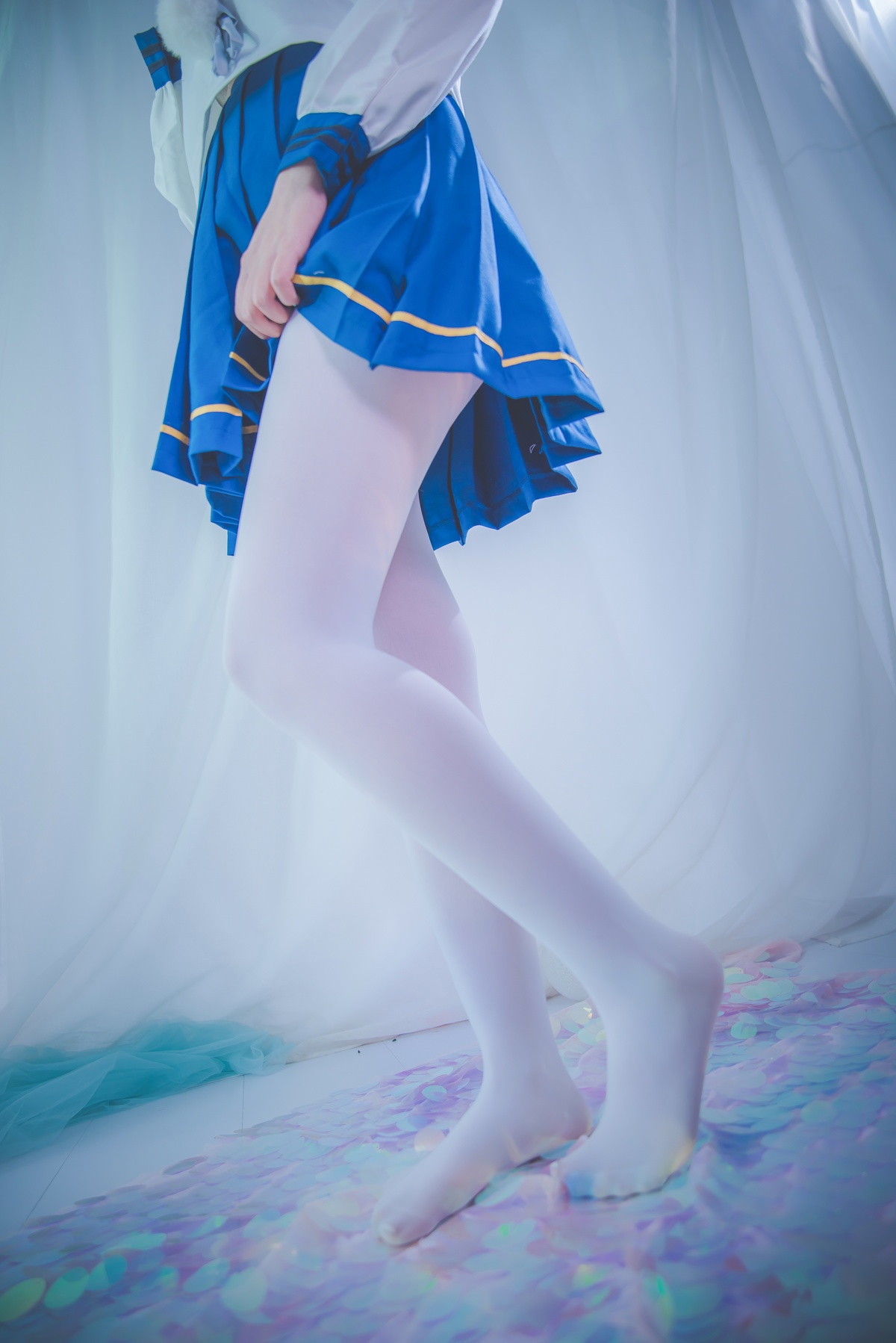 图片[3]-【cosplay】-【二佐Nisa】-水手服-COS世界
