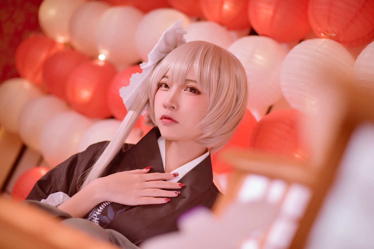 图片[3]-【cosplay】-【二佐Nisa】-穹妹和服-COS世界
