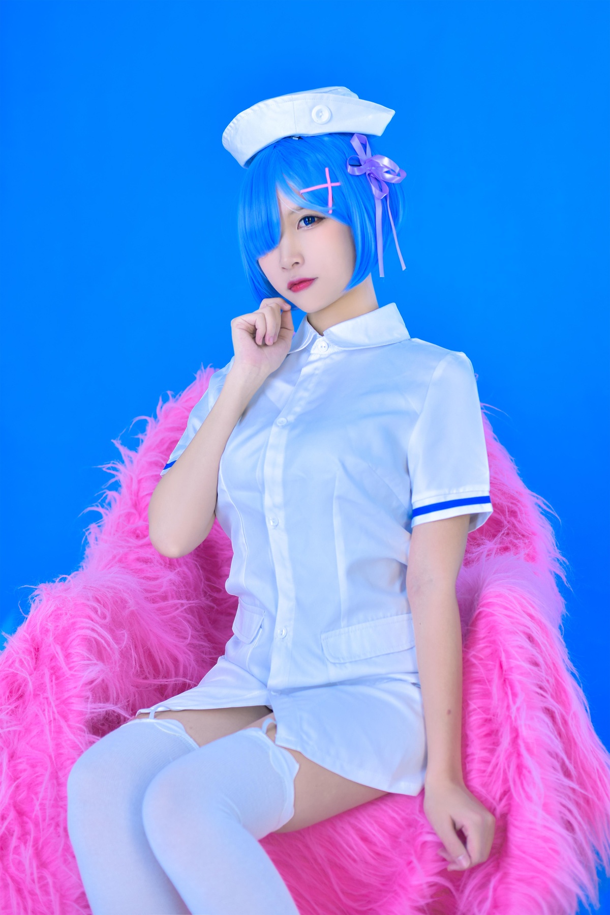 【cosplay】-【二佐Nisa】-蕾姆 护士2-COS世界