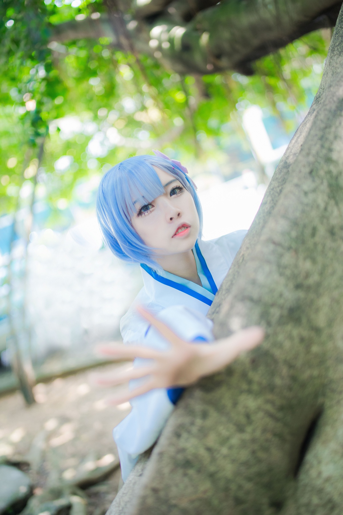 图片[4]-【cosplay】-【二佐Nisa】-雷姆 幼年-COS世界