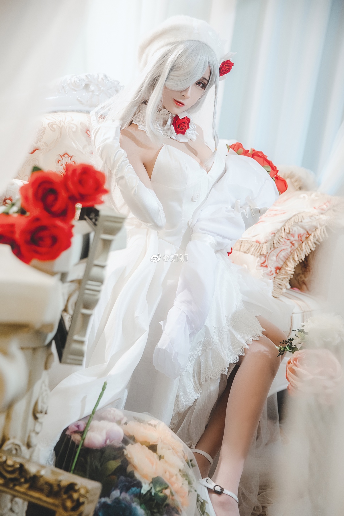 【cosplay】-奶狮不咬人-G36C-COS世界