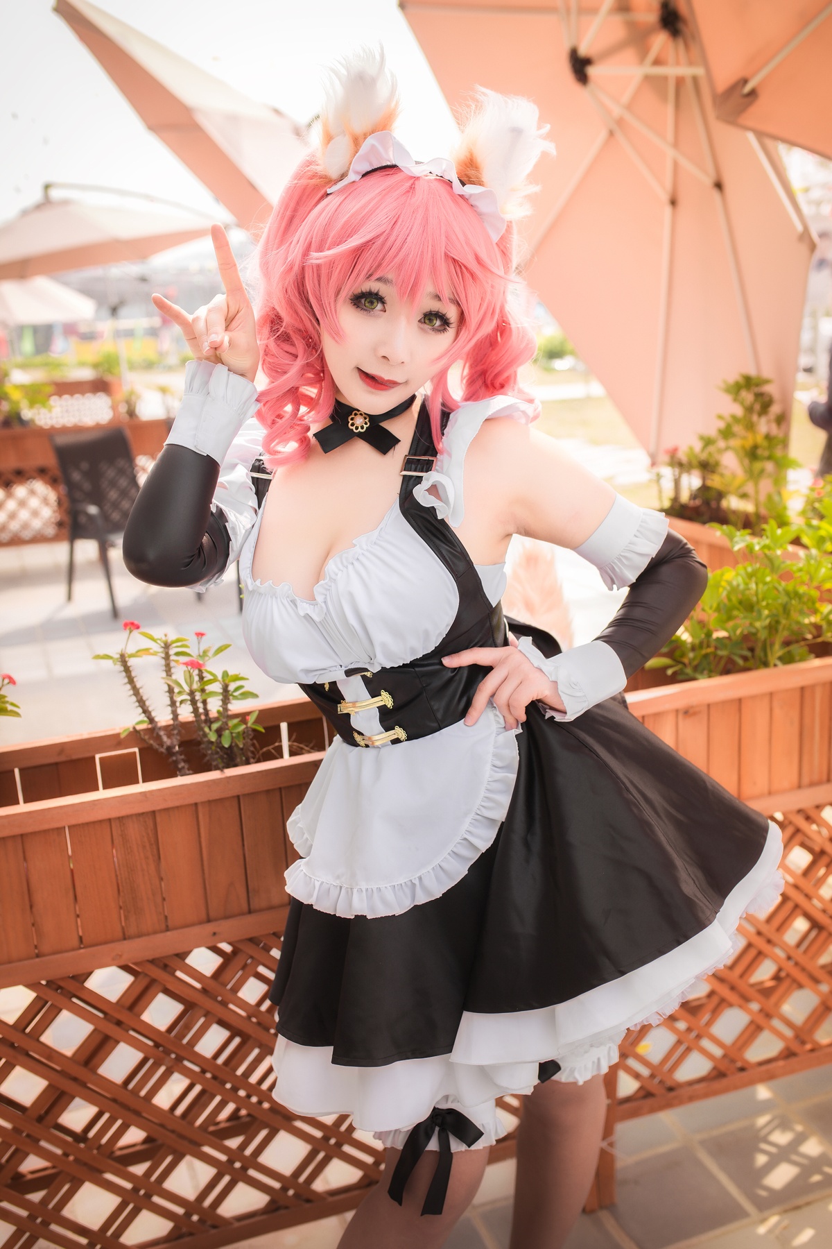 【coser】@三刀刀miido-NO.006 Fate Extra-玉藻前-COS世界