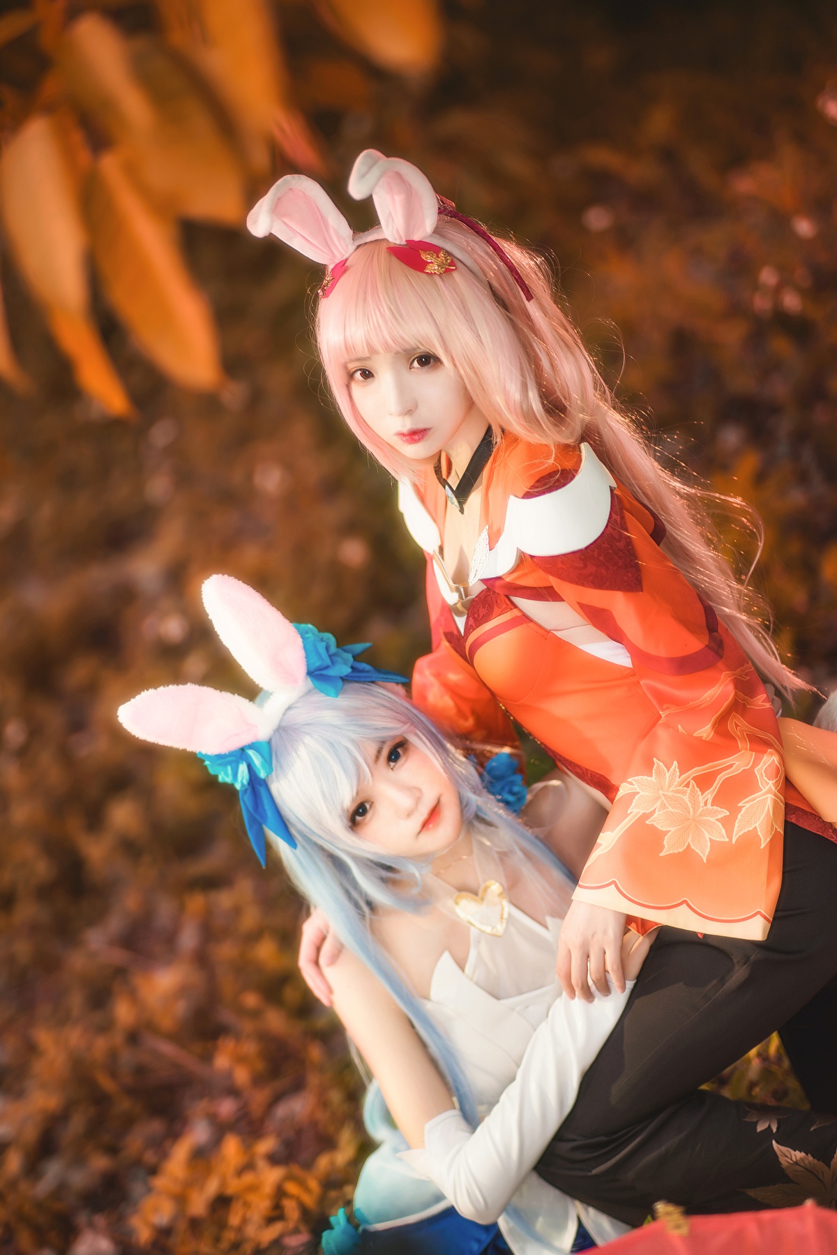 图片[5]-【coser】073【桜桃喵】&疯喵ss双人公孙离-COS世界