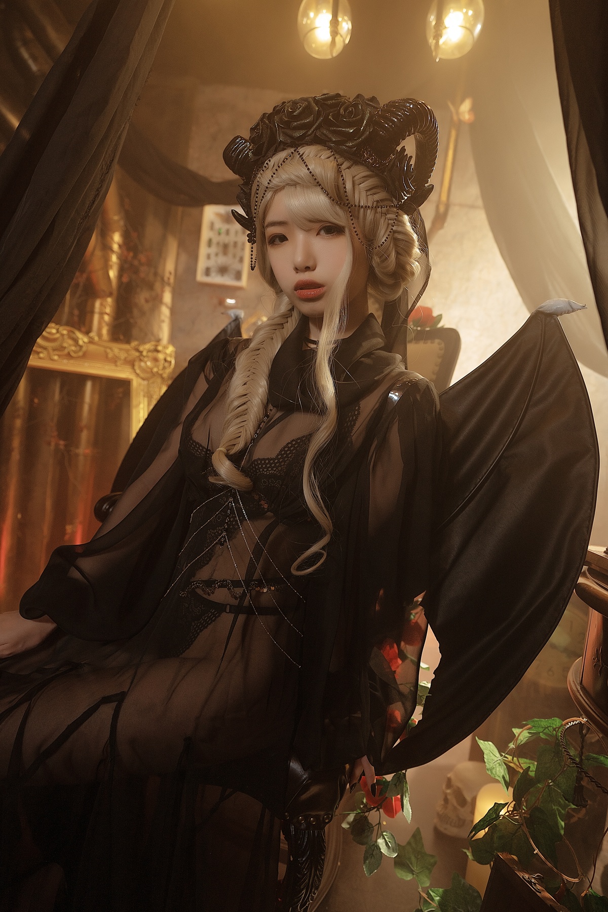 雯妹不讲道理-魅魔本 gothic devil-COS世界