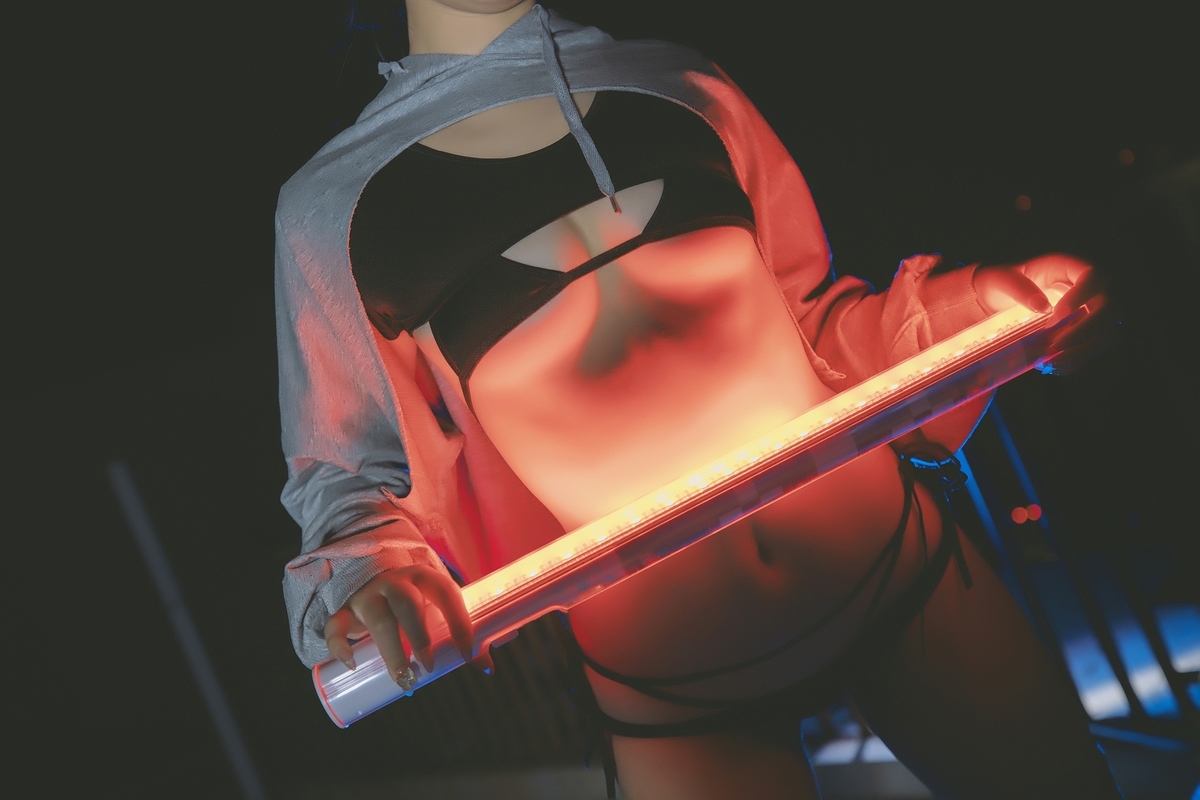 图片[2]-【coser】神乐坂真冬-《危険な耳》狼妹&兔娘-COS世界