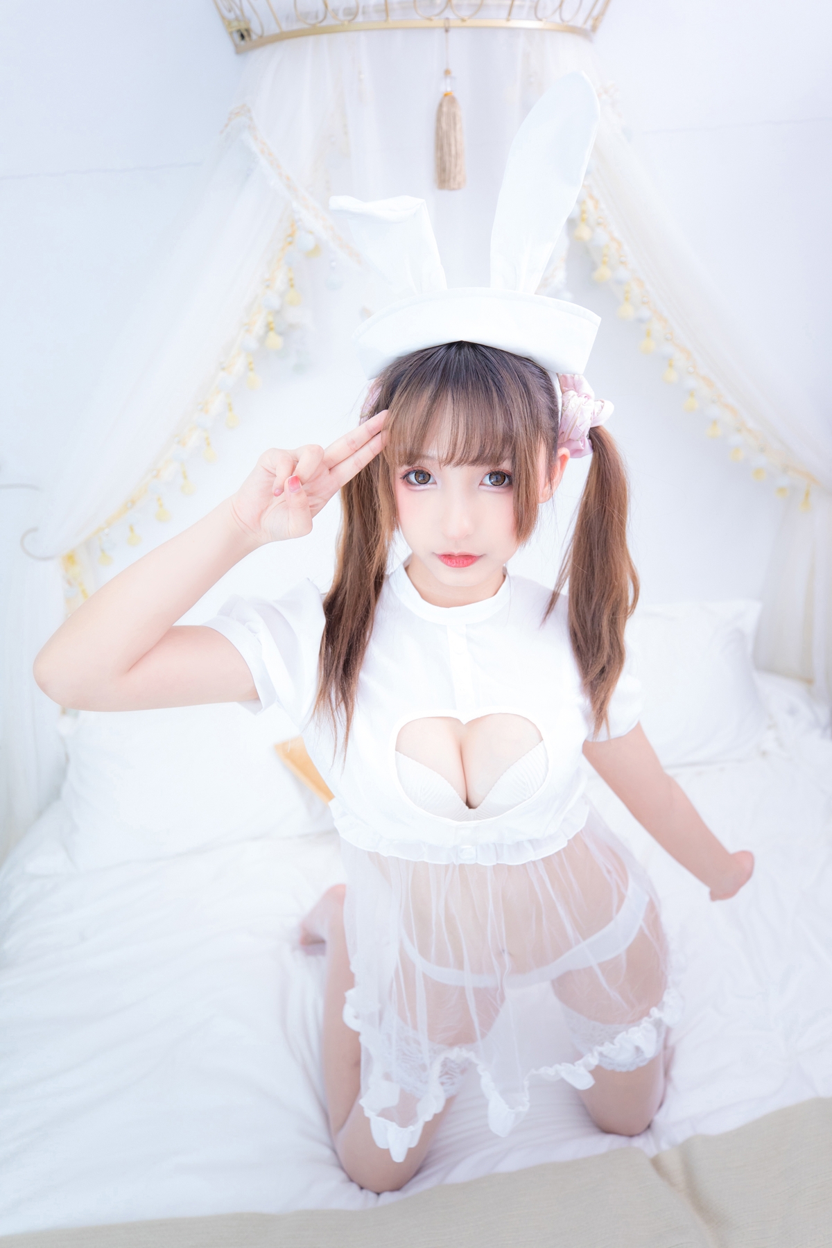 图片[73]-【coser】神乐坂真冬-双人百合 ラブレター-COS世界
