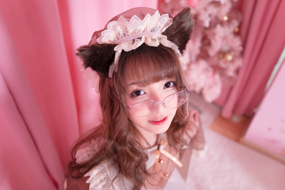 图片[3]-【coser】神乐坂真冬-爱のラビリンス 女仆之下集-COS世界