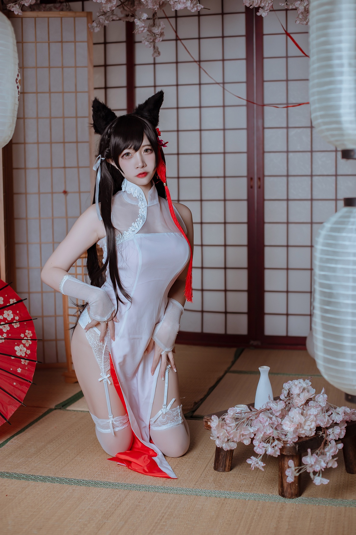 【coser】二佐Nisa-爱宕旗袍-COS世界