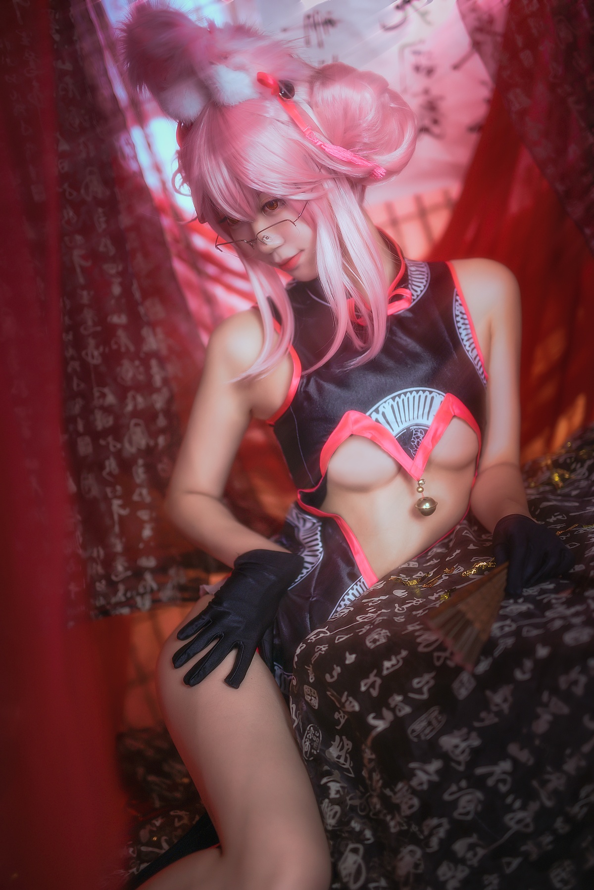 图片[5]-【coser】黑川 034 杀阶旗袍 柯杨斯卡娅-COS世界