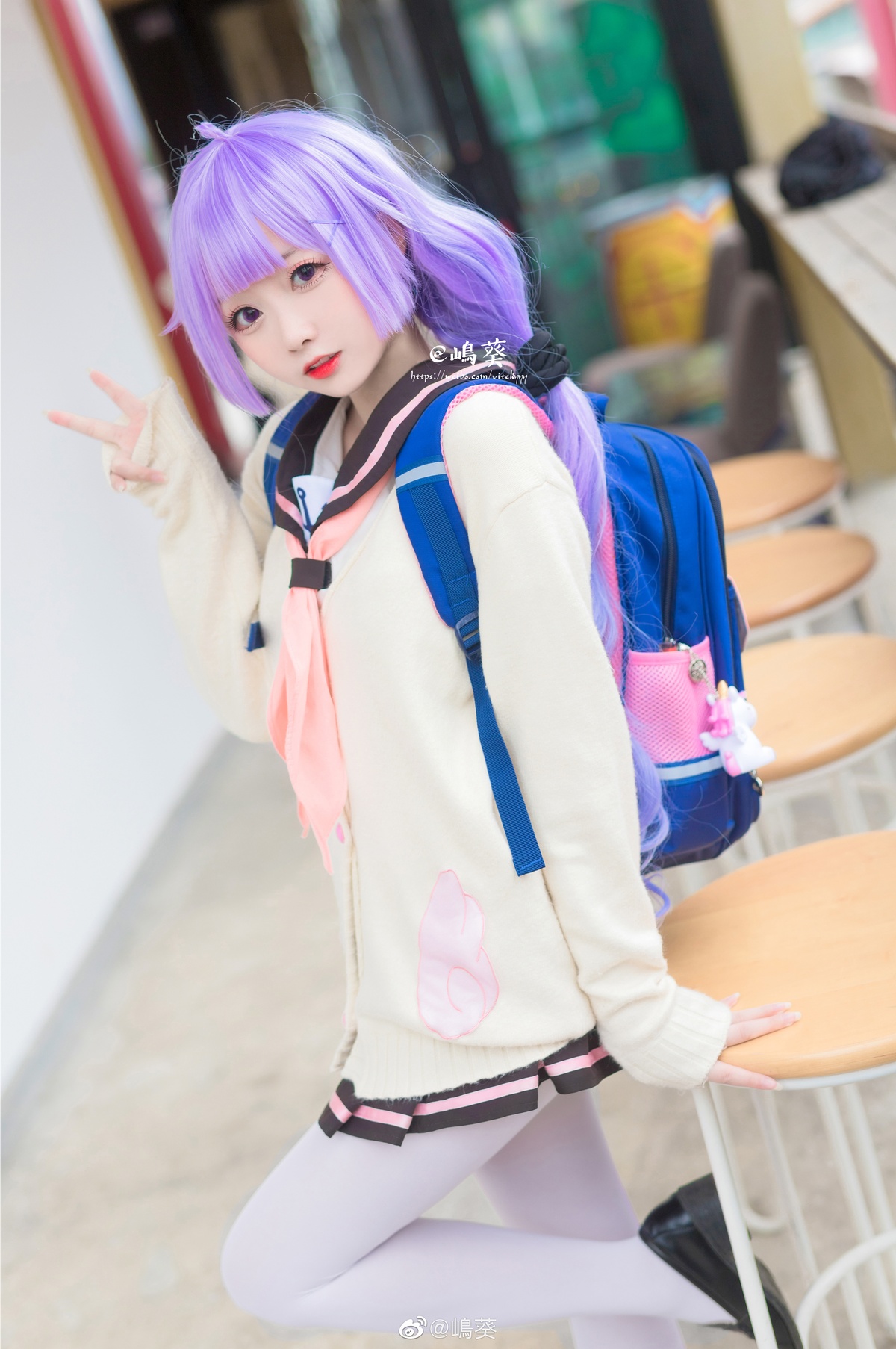 【coser】嶋葵 - Vol.012 碧海航线 独角兽约会日-COS世界