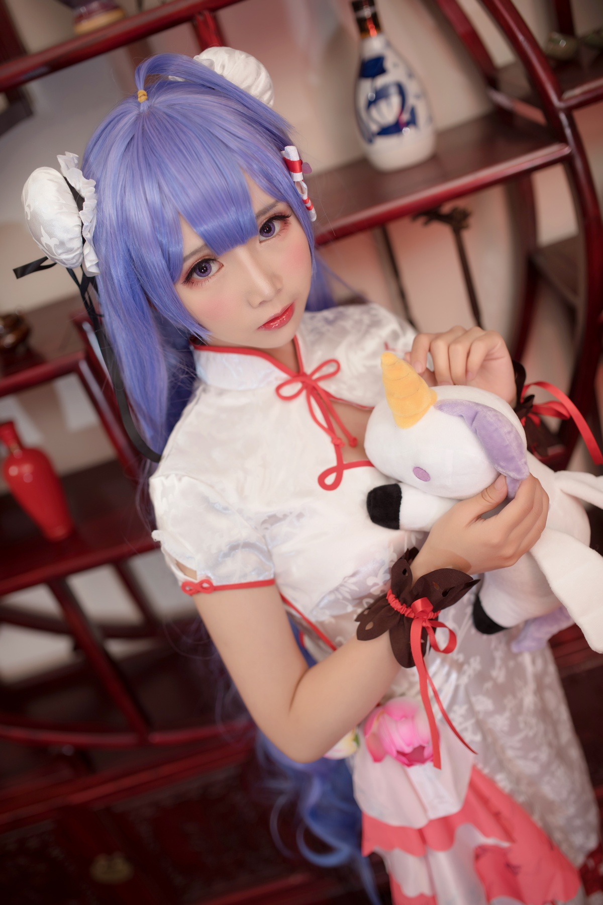 图片[5]-微博Coser@面饼仙儿 NO.020 旗袍-COS世界