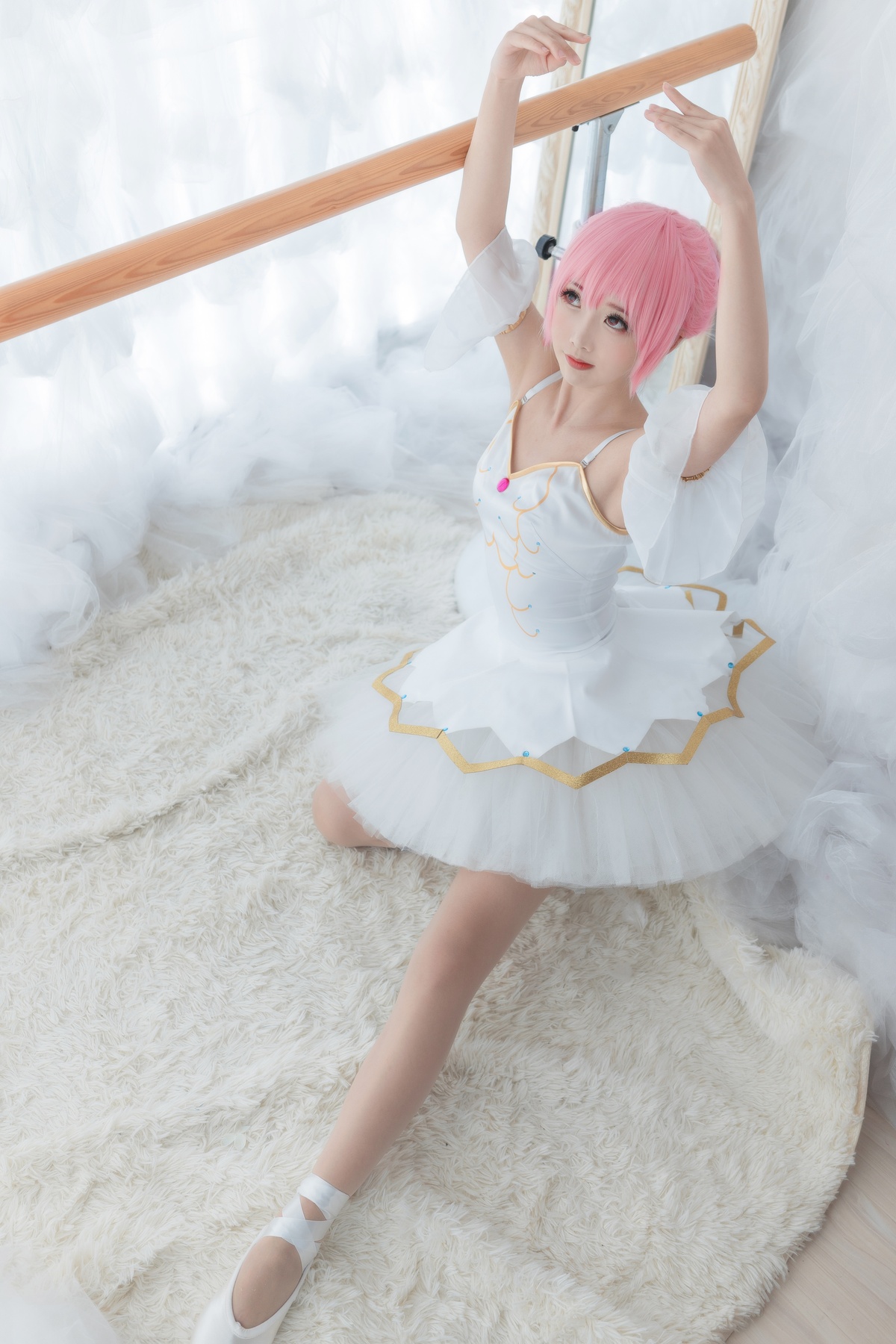 图片[4]-微博Coser@面饼仙儿 NO.041 小圆芭蕾-COS世界