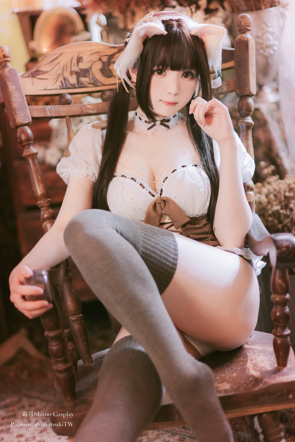 图片[4]-「cosplay」霜月shimo – NO.19 室内私服-COS世界