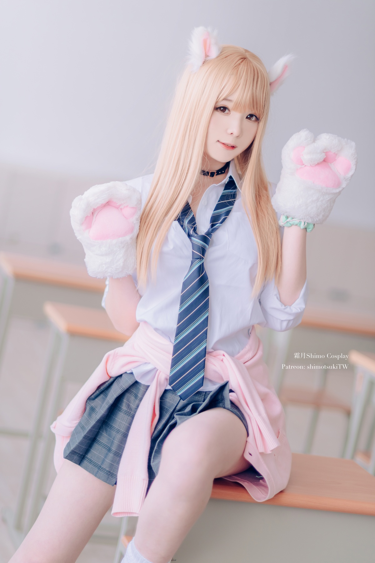 图片[3]-「cosplay」霜月shimo – NO.39 金发制服-COS世界