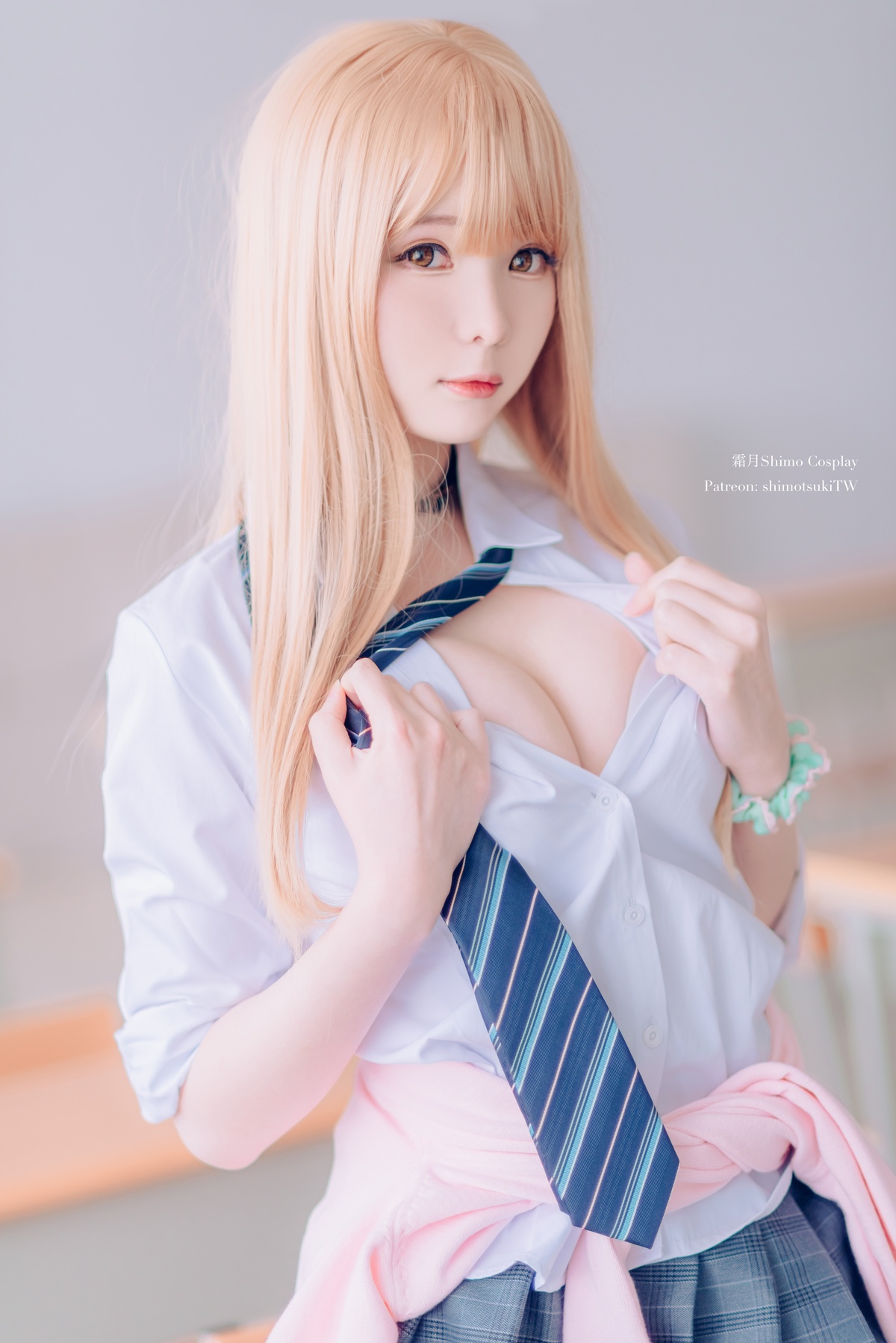 图片[4]-「cosplay」霜月shimo – NO.39 金发制服-COS世界