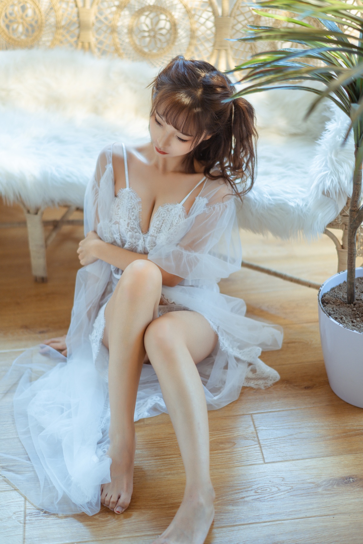 微博Coser@蠢沫沫 - 轻纱-COS世界