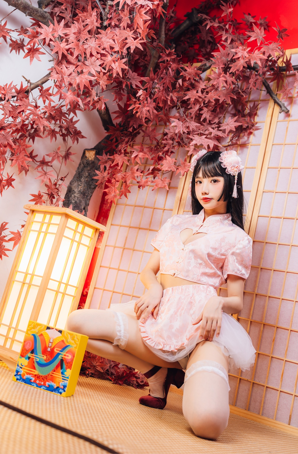 「网红萝莉」果咩酱w NO.017 中国风 电子图-COS世界