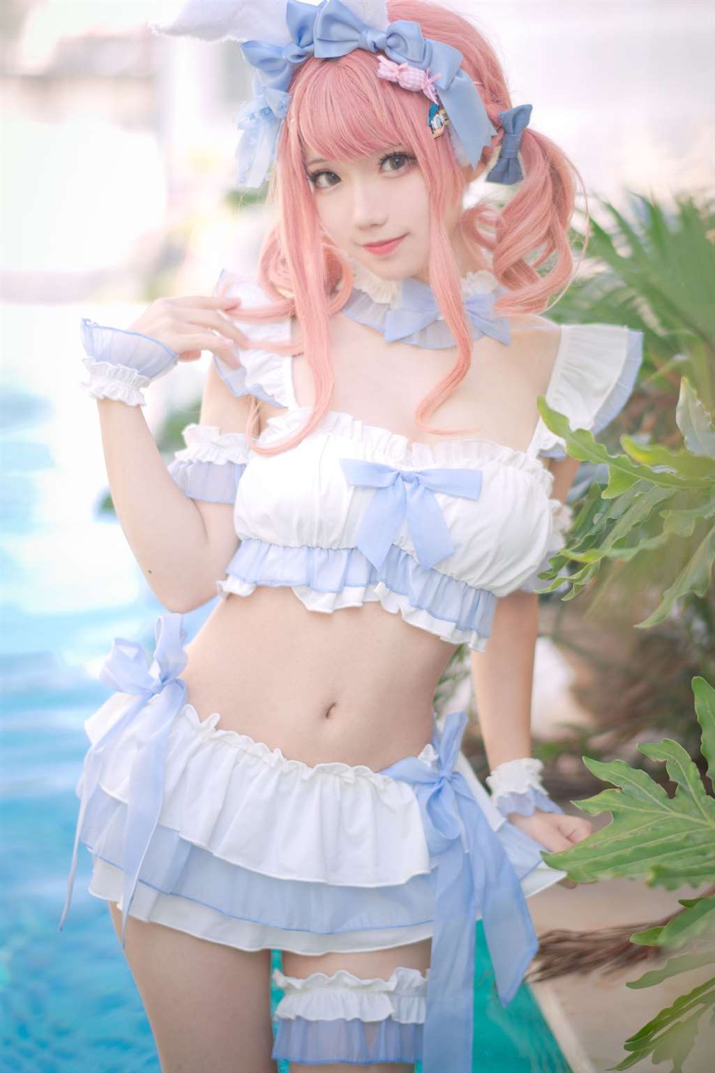 花柒Hana 夏日甜芯泳装-COS世界