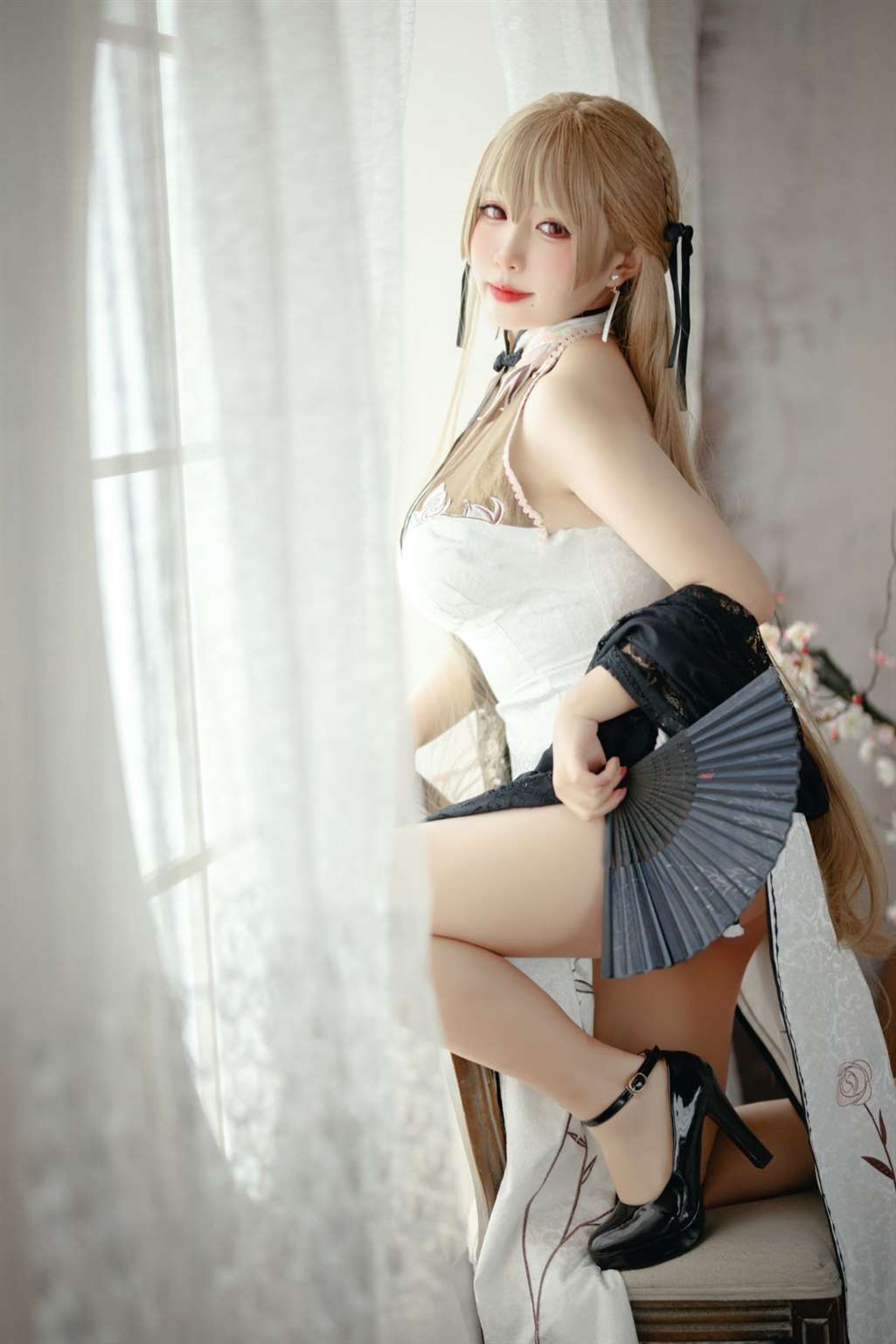 图片[4]-貓田聖奈奈（桃之啾啾） 白玉佳人-COS世界