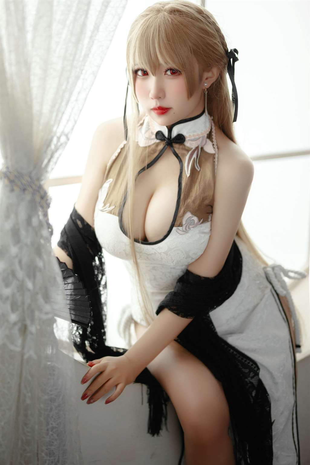 貓田聖奈奈（桃之啾啾） 白玉佳人-COS世界