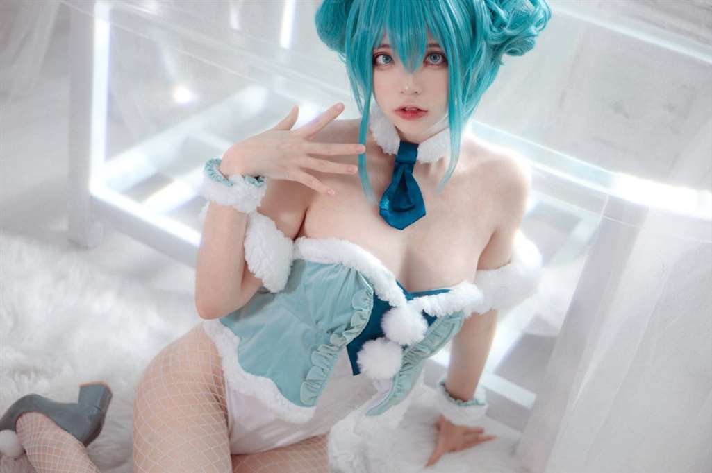 图片[4]-疯猫ss miku初音兔女郎-COS世界