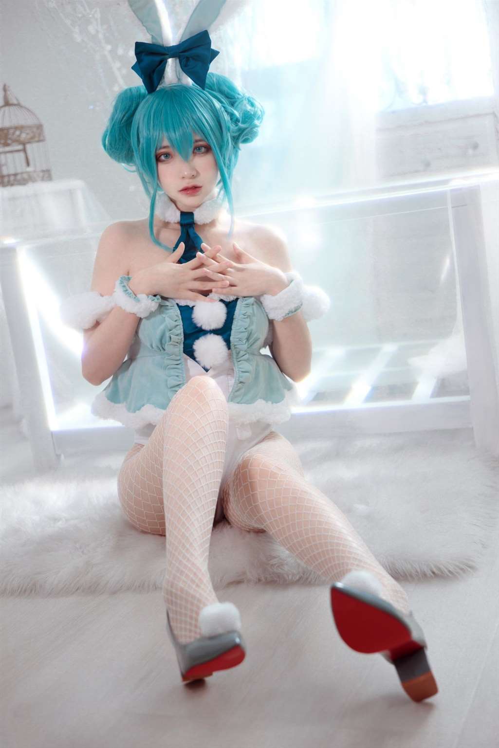 图片[2]-疯猫ss miku初音兔女郎-COS世界