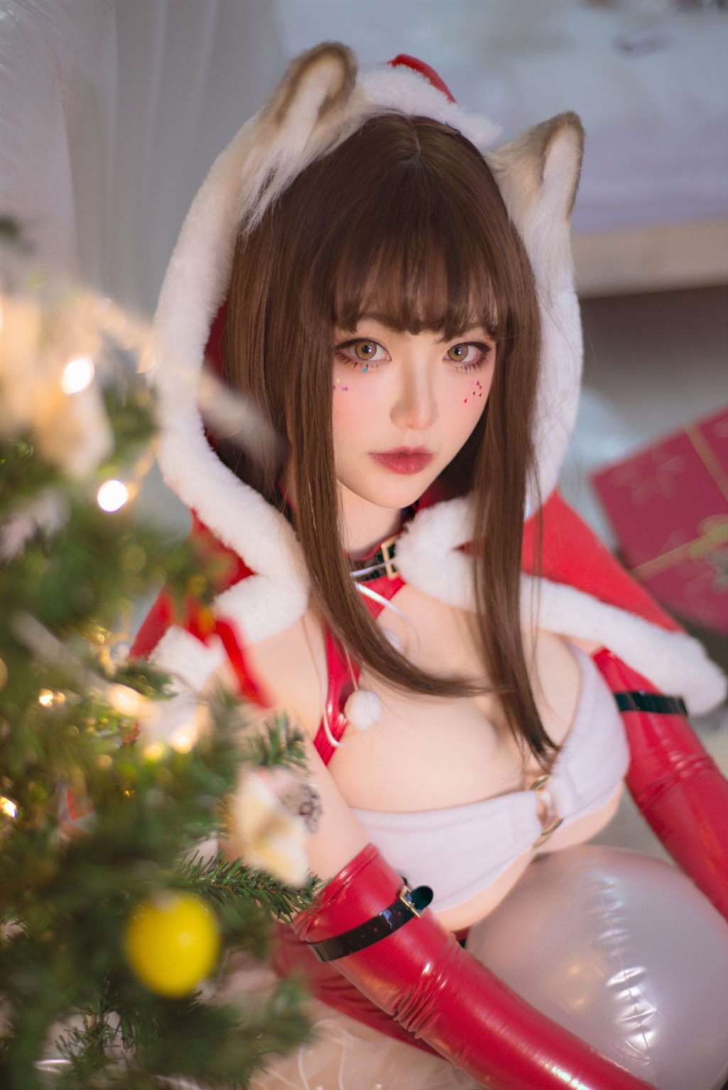 图片[2]-佳奈喵 雪夜锦礼-COS世界