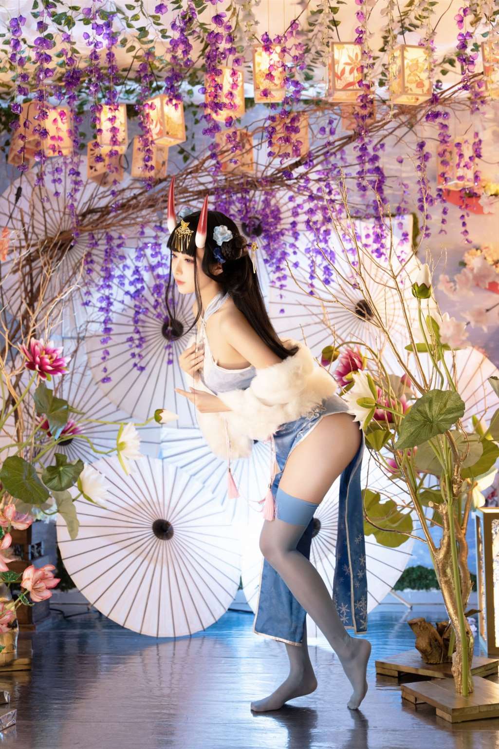 图片[3]-Shika小鹿鹿 能代旗袍-COS世界