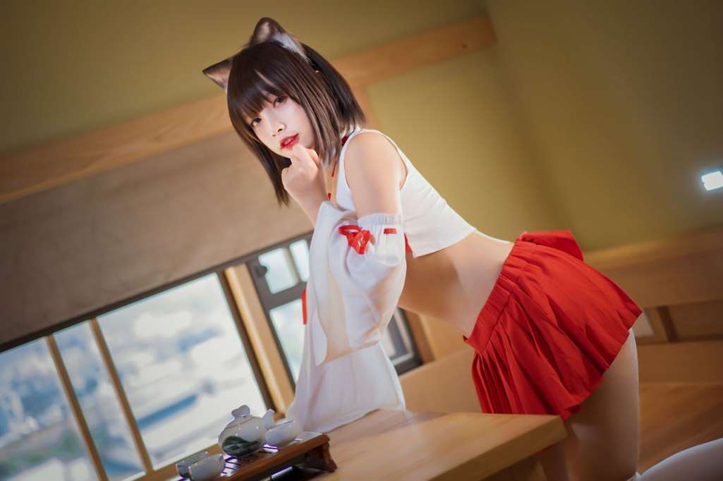 图片[2]-Neko薇薇 巫女-COS世界