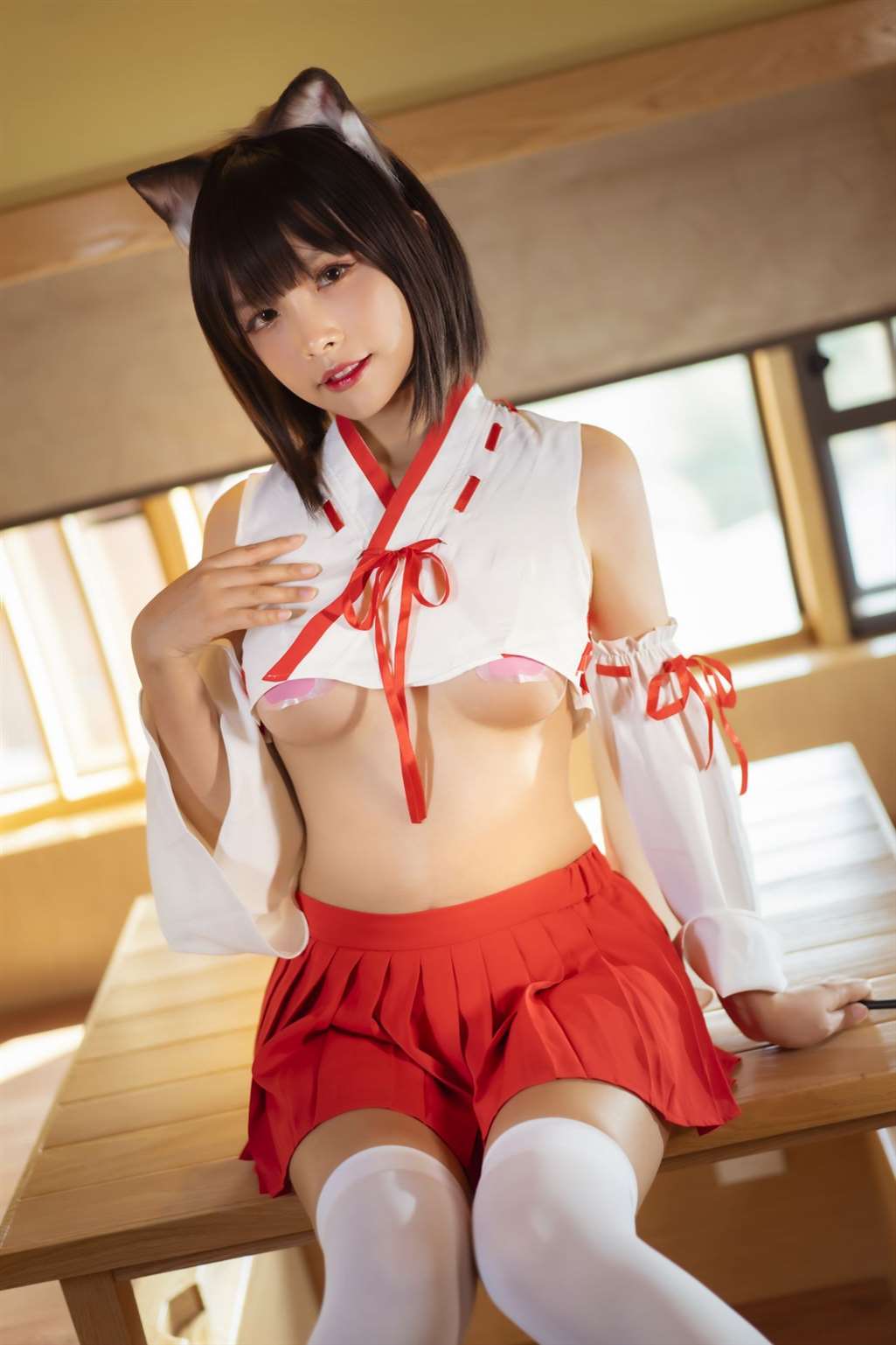 图片[3]-Neko薇薇 巫女-COS世界