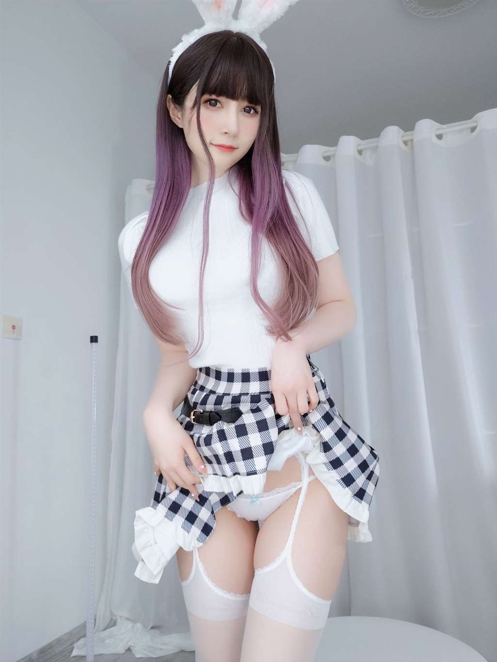 白银81 白丝兔女郎-COS世界