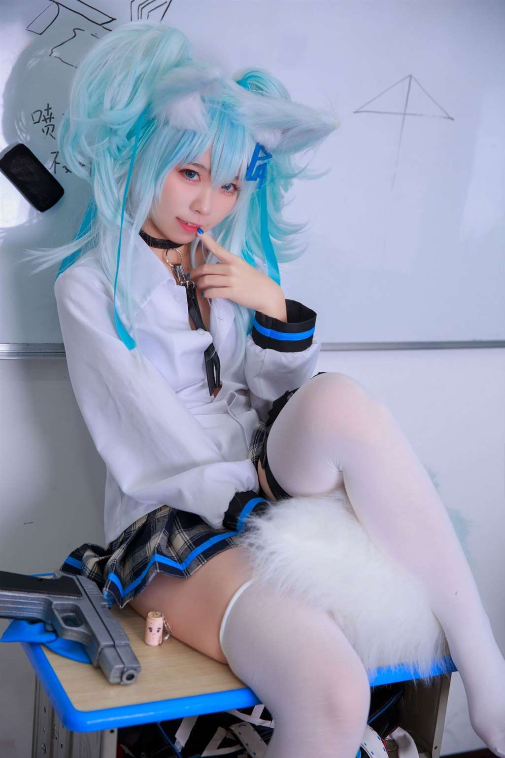 G44不会受伤 少女前线PA15校服-COS世界