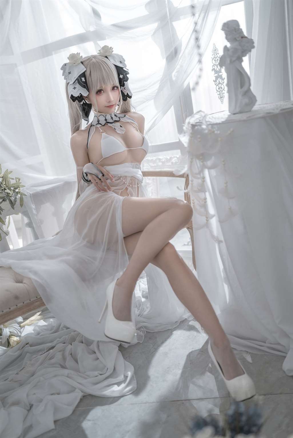 图片[4]-蠢沫沫 可畏婚纱-COS世界