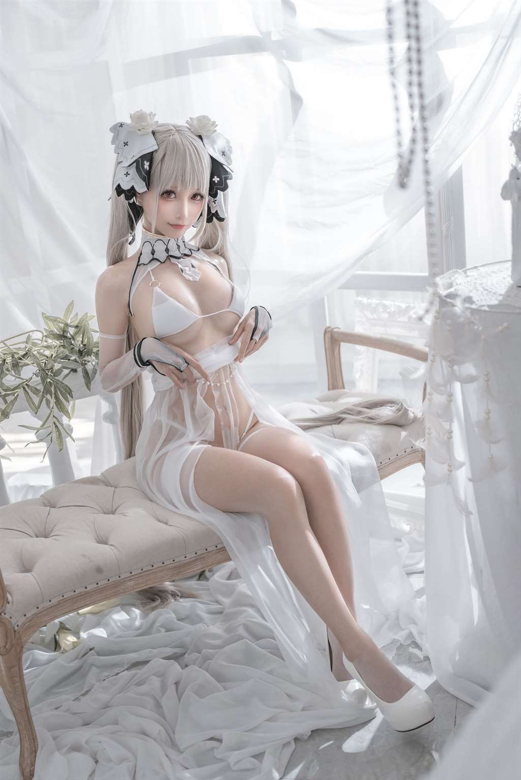 图片[2]-蠢沫沫 可畏婚纱-COS世界